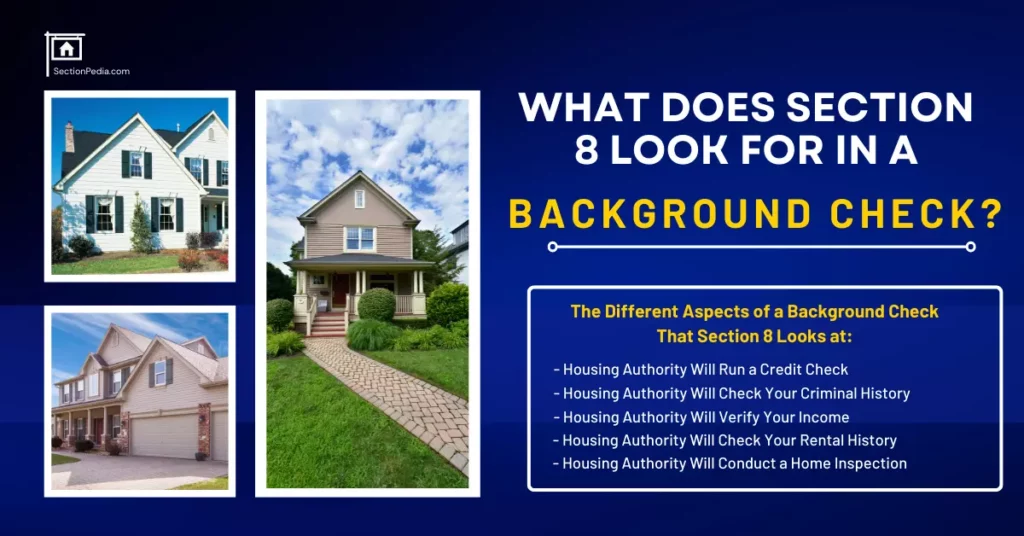 What Does Section 8 Look for in a Background Check