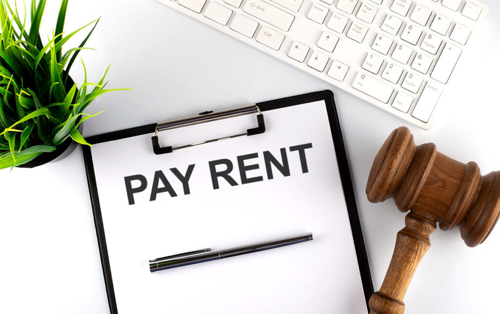 regular rent payments