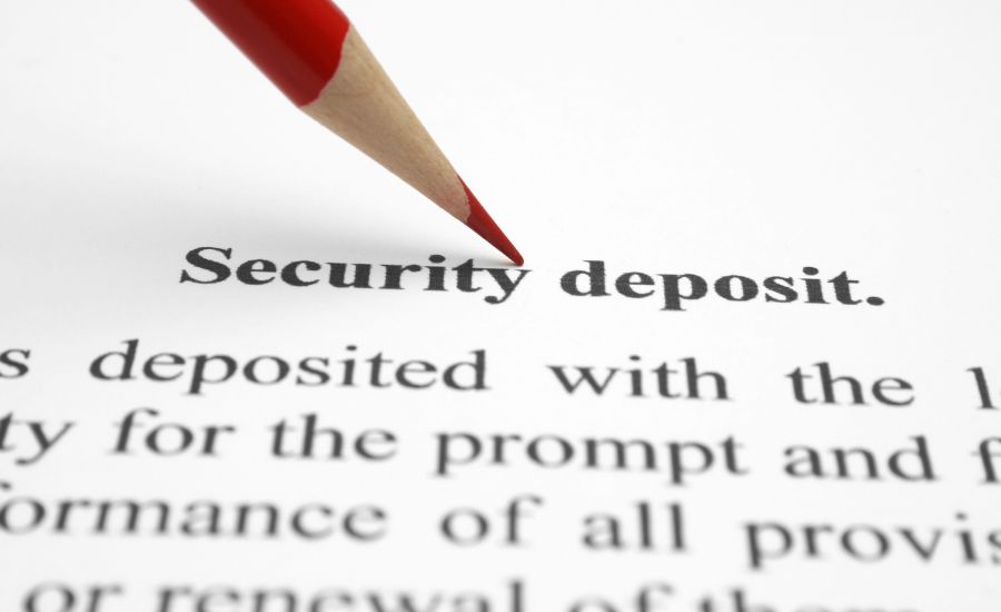 section 8 security deposit rules
