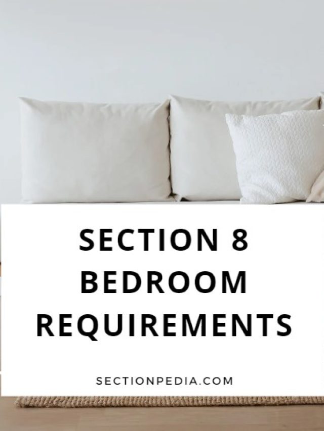 Section 8 Bedroom Requirements