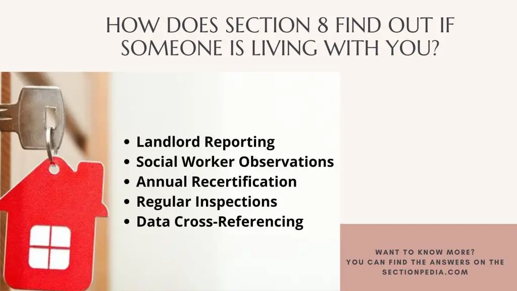 How Does Section 8 Find out if Someone is Living with You?