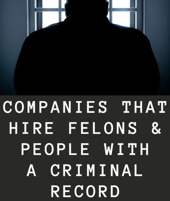 Companies for felons